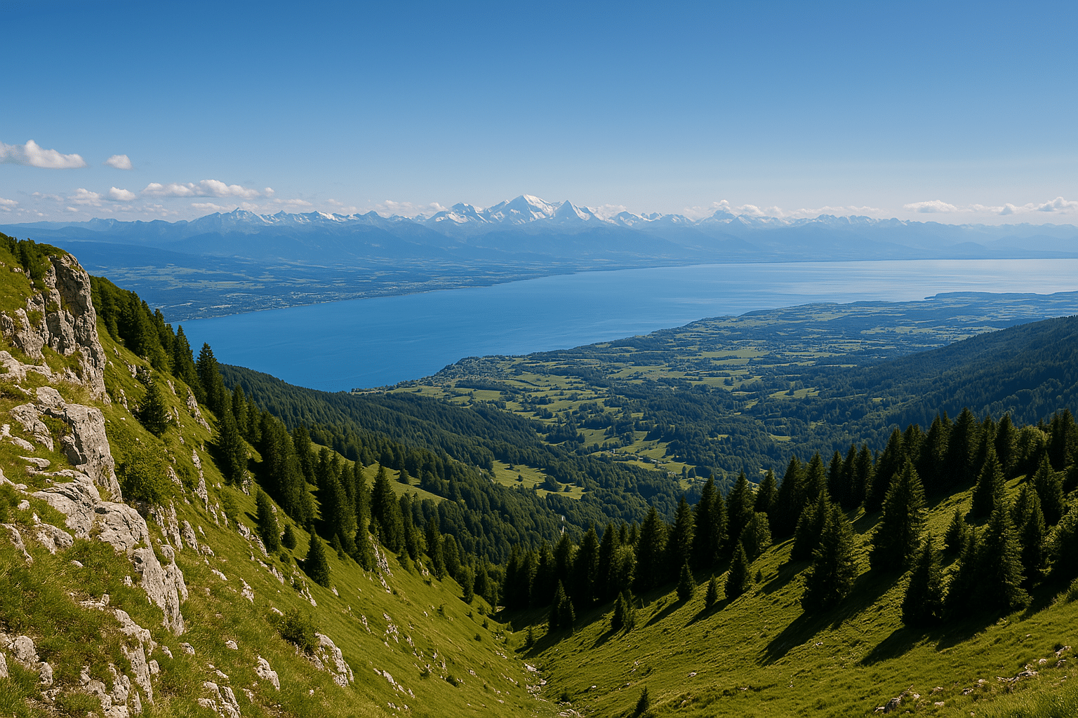 vue de la Suisse vue de la Suisse